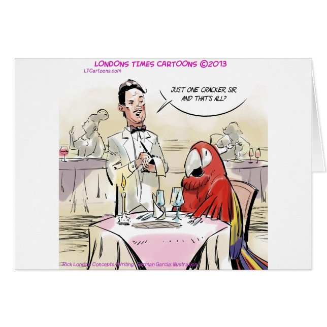 Parrot Fine Dining Funny (Vorderseite (Horizontal))