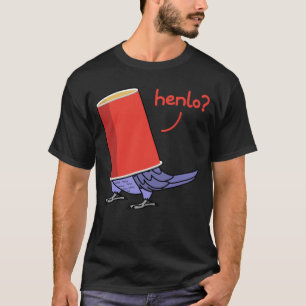 Parrot in einem Cup Henlo I Violet Indianerringsha T-Shirt