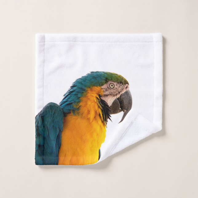 Parrot macaw (Gant de toilette)