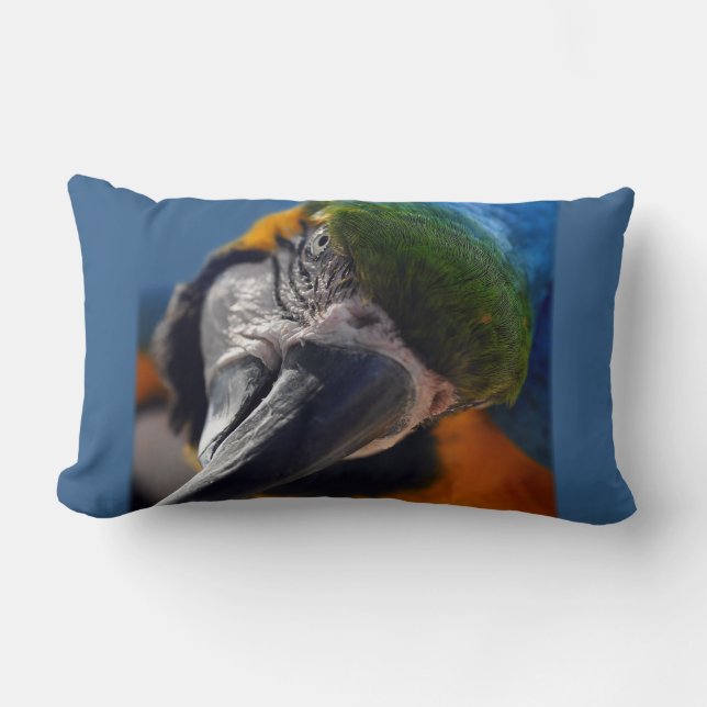 Parrot Macaw Bird dekorative Throw Kissen (Vorderseite)