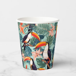 Parrot Paradise Paper Napkins Pappbecher