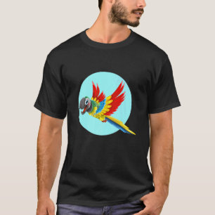 Parrot Parrot Zoo Dschungel Tropisches Paradies T-Shirt