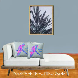Parrot Perch Kissen