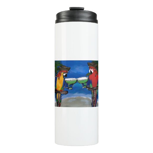 Parrot Pirates Thermosbecher (Vorderseite)