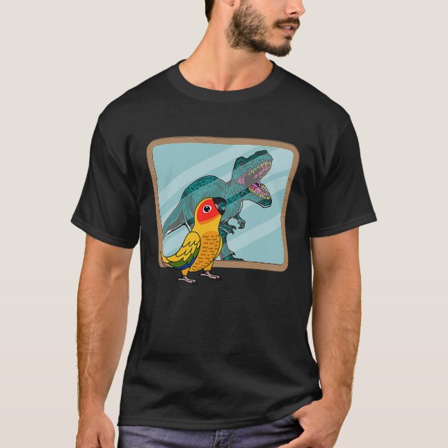 Parrot & Rex Reflektion I Sun Construction T-Shirt (Vorderseite)