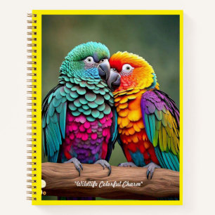 "Parrot Serenity Found" Notizbuch