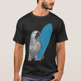 Parrot Surfboard T-Shirt