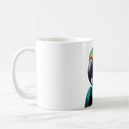 Parrot Tropical Bird Design Mug Kaffeetasse