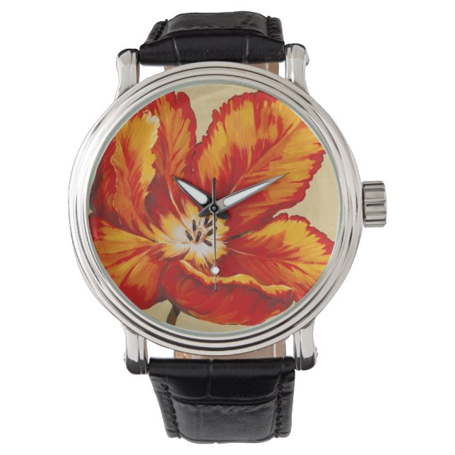 Parrot Tulip I Armbanduhr (Vorderseite)
