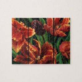 "Parrot Tulips Triptych"