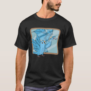 Parrot und Dragon Reflection I Blue Parrotlet 1 T-Shirt