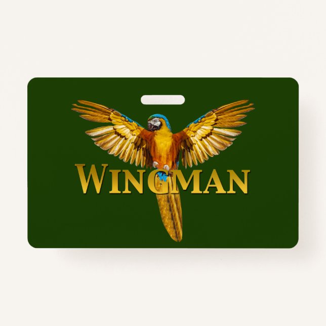 Parrot Wingman Ausweis (Vorderseite)