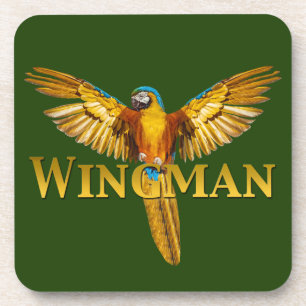 Parrot Wingman Getränkeuntersetzer