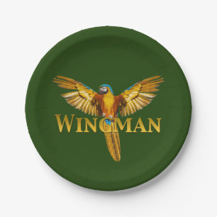 Parrot Wingman Pappteller