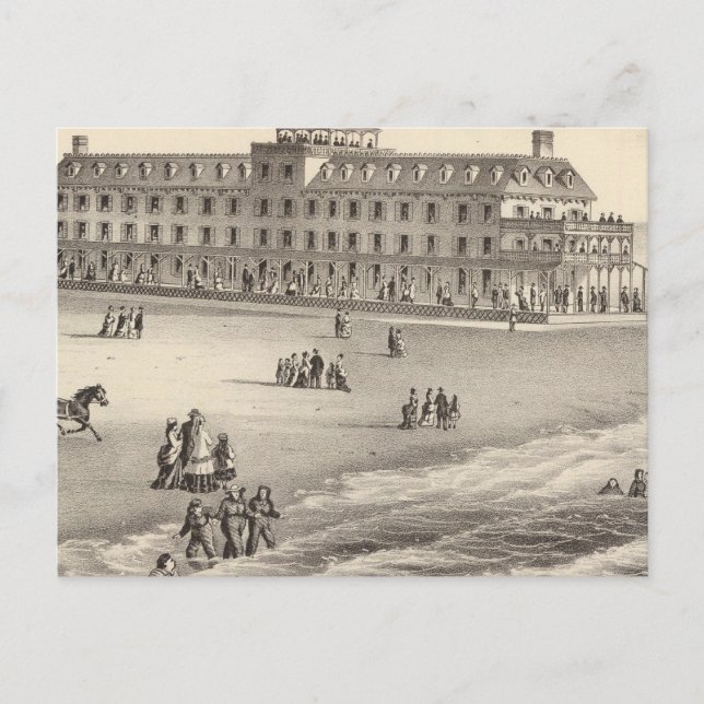 Parry House, Beach Haven, NJ Postkarte (Vorderseite)