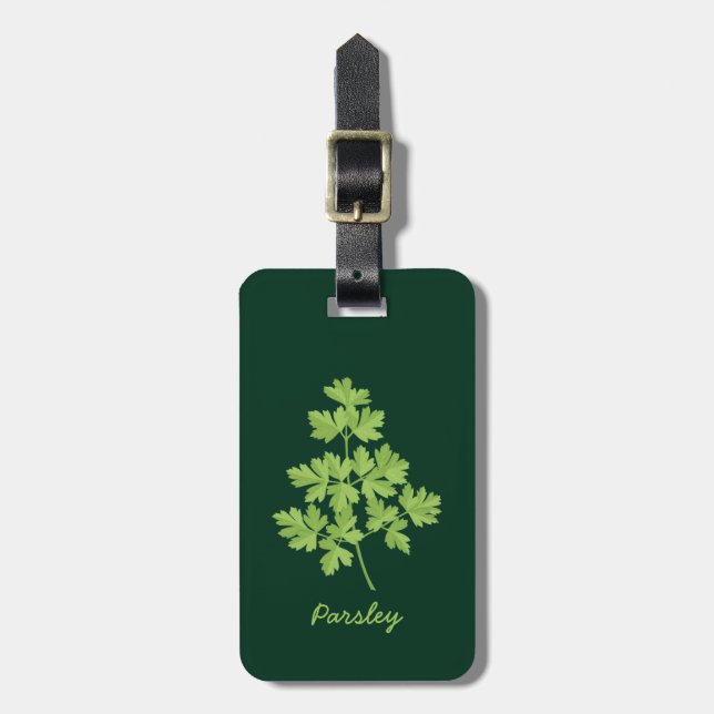 Parsley Gepäckanhänger (Vorderseite vertikal)