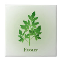 Parsley Herbal Design Keramik Tile