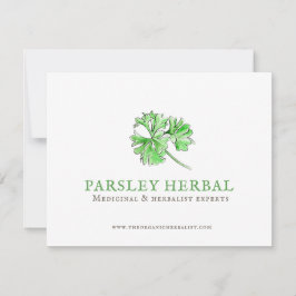 Parsley Kräuterpflanze Arzneimittel drei Arzneimit