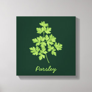 Parsley Leinwanddruck