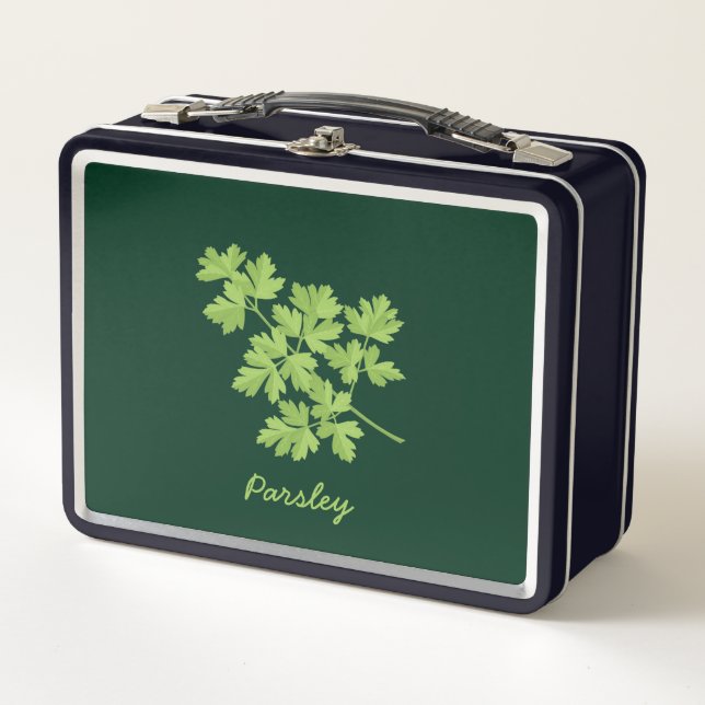 Parsley Metall Brotdose (Vorderseite)