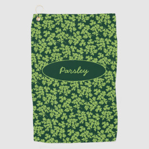 Parsley Pattern Golfhandtuch