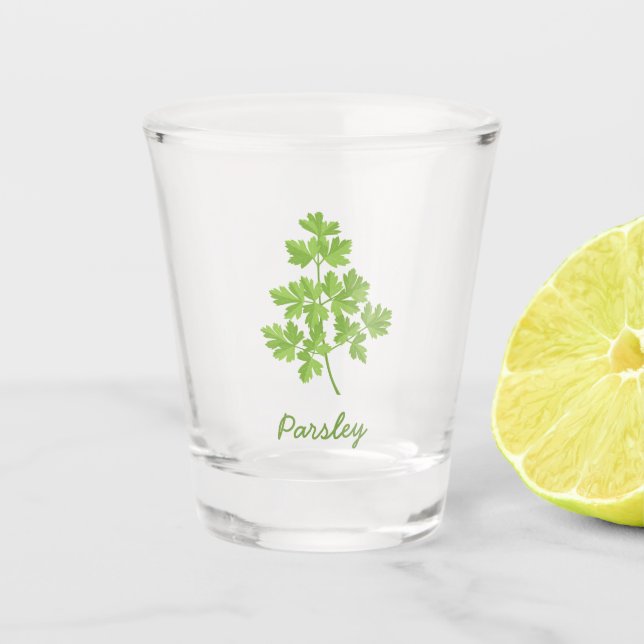 Parsley Schnapsglas (Vorderseite)