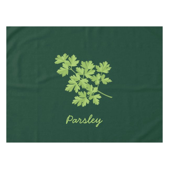 Parsley Tischdecke (Vorderseite (Horizontal))