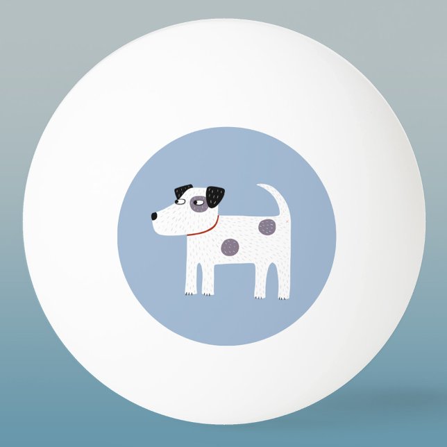 Parson Jack Russell Terrier Dog  Tischtennisball (Jack Russell Parson Terrier dog ping pong ball)