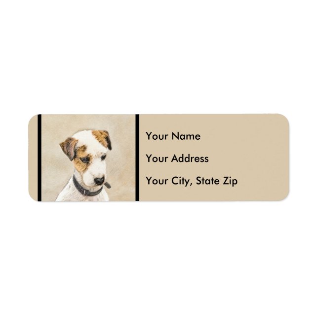 Parson Jack Russell Terrier Painting - Hunde Kunst (Vorne)
