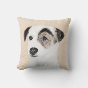 Parson Jack Russell Terrier Painting - Hunde Kunst Kissen