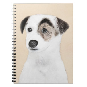 Parson Jack Russell Terrier Painting - Hunde Kunst Notizblock