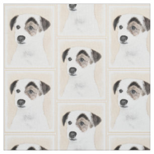 Parson Jack Russell Terrier Painting - Hunde Kunst Stoff