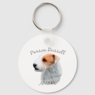 Parson Russell Terrier Mama 2 Schlüsselanhänger