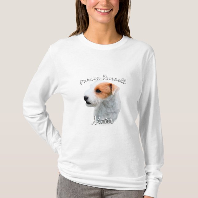 Parson Russell Terrier Mama 2 T-Shirt (Vorderseite)