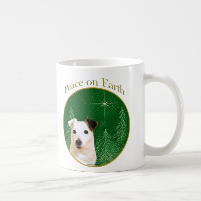 Parson Russell Terrier Peace Kaffeetasse (Rechts)