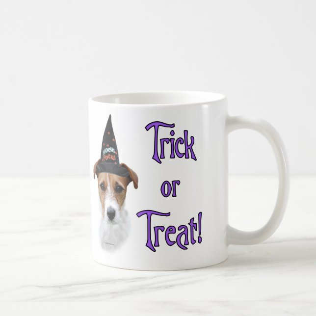 Parson Russell Terrier Trick Kaffeetasse (Rechts)