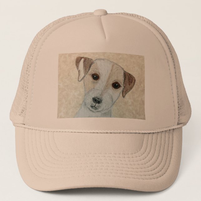 Parson Russell Terrier Truckerkappe (Vorderseite)