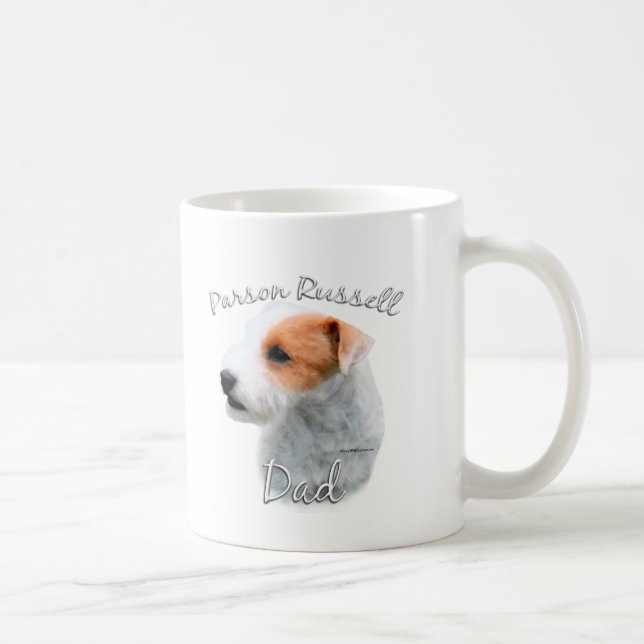 Parson Russell Terrier Vater 2 Kaffeetasse (Rechts)
