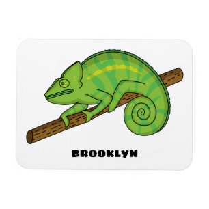 Parsons Chamäleon-Illustration Magnet