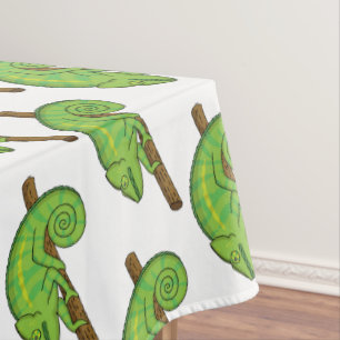Parsons Chamäleon-Illustration Tischdecke