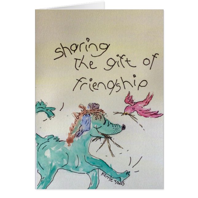 Partager le don de l'amitié (Devant)