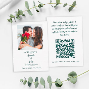 Partager Photos Mariage Analyser QR Code Modèle Ve