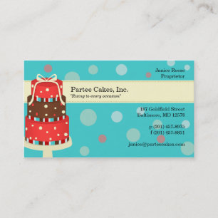 Partee durcit le carte de visite de boulangerie