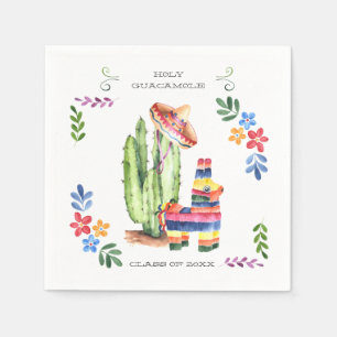 Partei des Heiligen Guacamole Fiesta Graduation Serviette