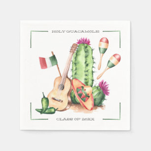 Partei des Heiligen Guacamole Fiesta Graduation Serviette