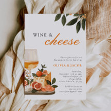 Partei für das Engagement von Wein und Käse