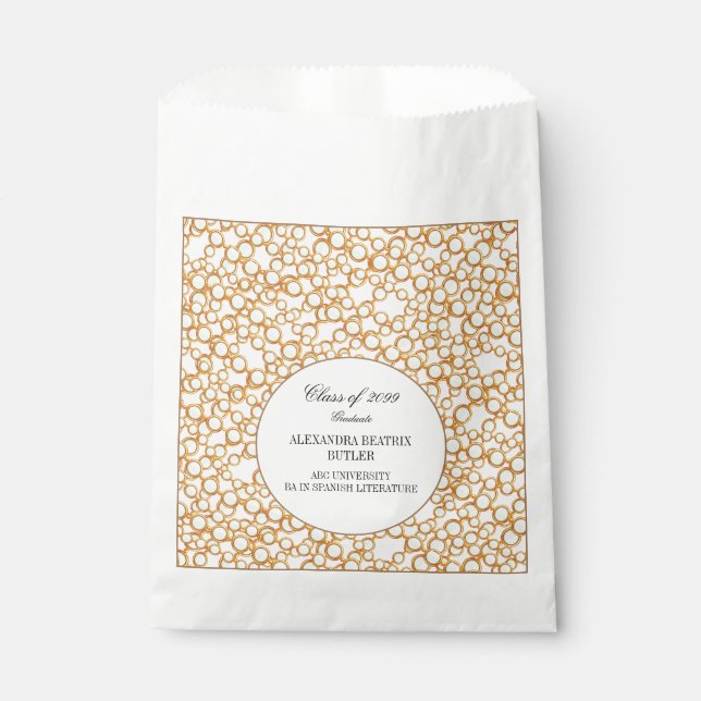 Partei für den Grad der Graduation der Universität Geschenktütchen (Vorderseite)