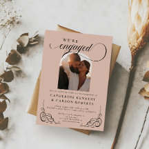 Partei für kalligraphisches Engagement in Beige un