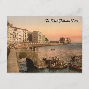 Partenope Street, Neapel, Kampanien, Italien Postkarte
