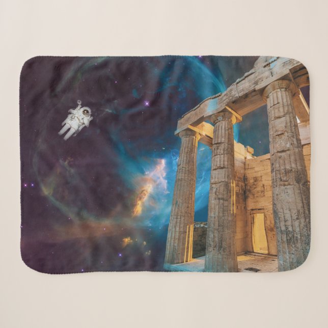 Parthenon Acropolis Griechenland trifft Raumfahrt Sherpadecke (Vorderseite (Horizontal))